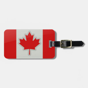 Vlag van Canada - bagagelabel
