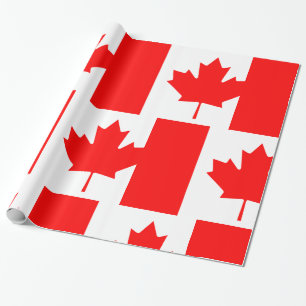 Vlag van Canada Cadeaupapier
