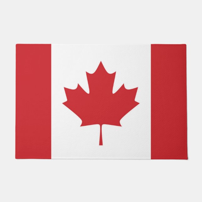 Vlag van Canada Deurmat (Voorkant)