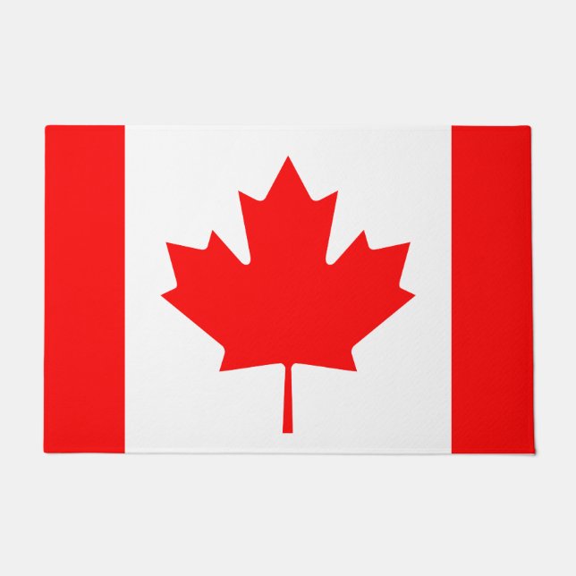 Vlag van Canada Deurmat (Voorkant)