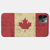 Vlag van Canada  Distressed Case-Mate iPhone Case (Achterkant (horizontaal))