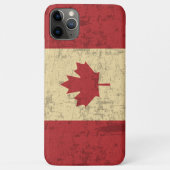 Vlag van Canada  Distressed Case-Mate iPhone Case (Achterkant)