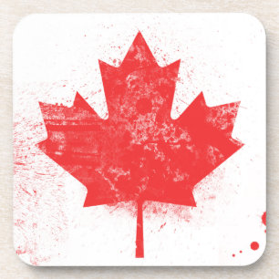 Vlag van Canada Drankjes Onderzetter