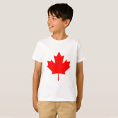 Vlag van Canada - Drapeau du Canada T-shirt (Voorkant volledig)
