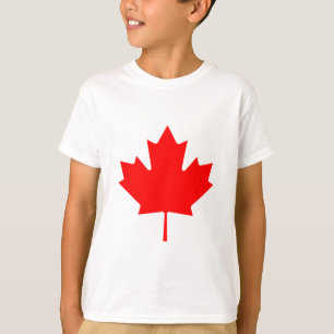 Vlag van Canada - Drapeau du Canada T-shirt