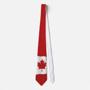 Vlag van Canada l'Unifolié Stropdas