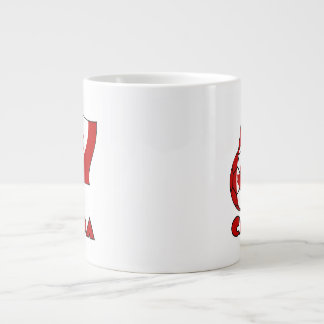 Vlag van Canada met Voetbal Extra Grote Beker