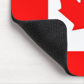 Vlag van Canada Muismat (Hoek)