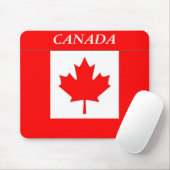 Vlag van Canada Muismat (Met muis)