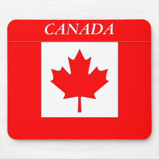 Vlag van Canada Muismat (Voorkant)