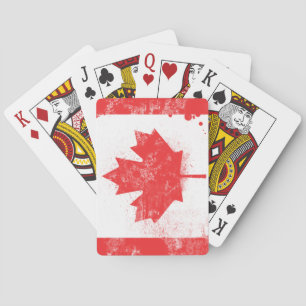 Vlag van Canada Pokerkaarten