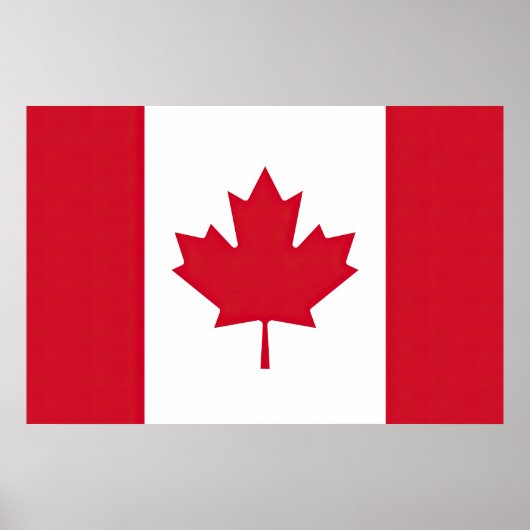 Vlag van Canada Poster (Voorkant)