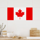 Vlag van Canada Poster (Keuken)