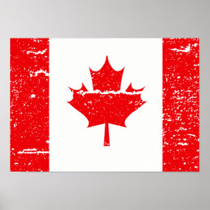 VLAG VAN CANADA POSTER