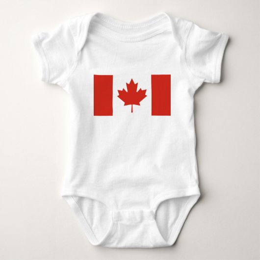 Vlag van Canada Romper (Voorkant)