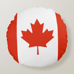 Vlag van Canada Rond Kussen