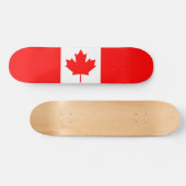 Vlag van Canada Skateboard (Horizontaal)