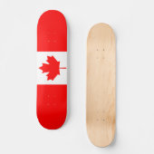 Vlag van Canada Skateboard (Voorkant)