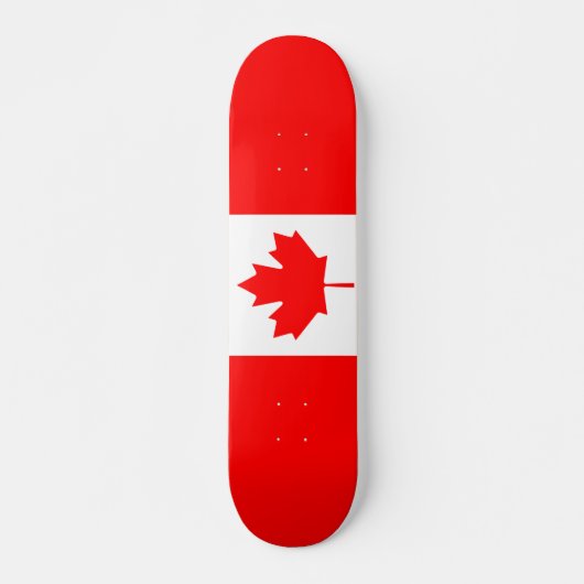 Vlag van Canada Skateboard (Voorkant)