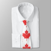 Vlag van Canada Stropdas (Gebonden)