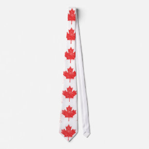 Vlag van Canada Stropdas