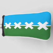 Vlag van Cedar Park, Texas Golfheadcover (Voorkant)