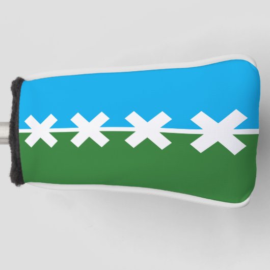 Vlag van Cedar Park, Texas Golfheadcover (Voorkant)