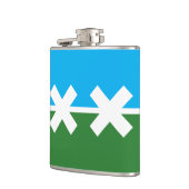 Vlag van Cedar Park, Texas Heupfles (Links)