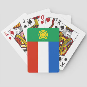 Vlag van Chakassië Pokerkaarten