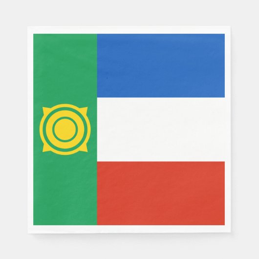 Vlag van Chakassië Servet (Voorkant)