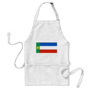 Vlag van Chakassië Standaard Schort