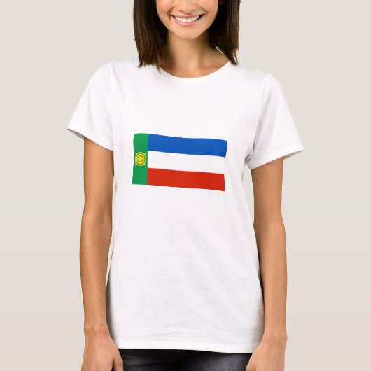 Vlag van Chakassië T-shirt (Voorkant)