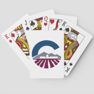 Vlag van Chandler, Arizona Pokerkaarten