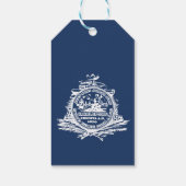 Vlag van Charleston, South Carolina Gift Labels Cadeaulabel (Achterkant)