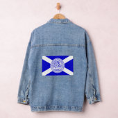 Vlag van Charlotte, North Carolina Denim Jacket (Hangar)