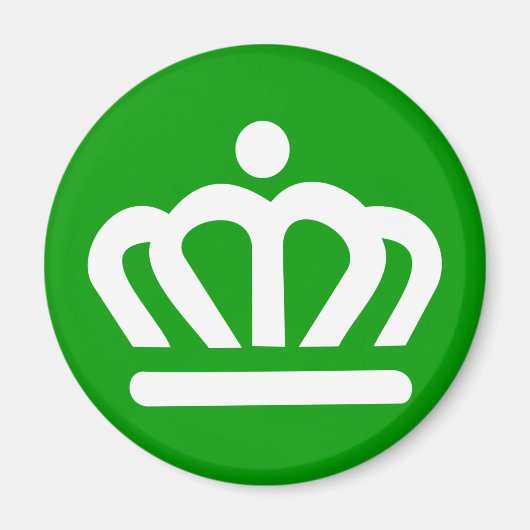 Vlag van Charlotte, North Carolina Magneet (Voorkant)