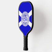 Vlag van Charlotte, North Carolina Pickleball Paddle (Links)