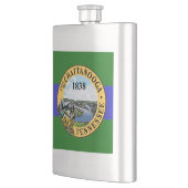 Vlag van Chattanooga, Tennessee Fles Flacon (Links)