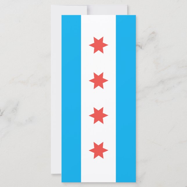 vlag van Chicago (Voorkant)