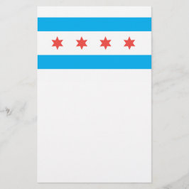 vlag van Chicago Briefpapier