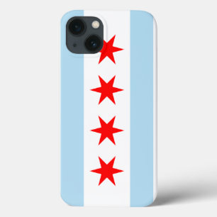 Vlag van Chicago iPhone 13 Hoesje