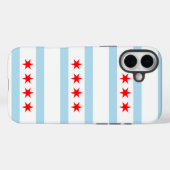 Vlag van Chicago, Illinois Case-Mate iPhone Case (Achterkant (horizontaal))