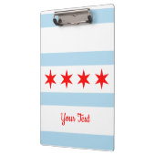 Vlag van Chicago, Illinois Clipboard Klembord (Links)