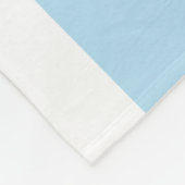 Vlag van Chicago, Illinois Fleece Deken (Hoek)