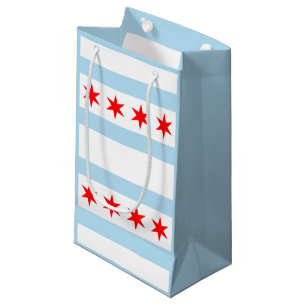 Vlag van Chicago, Illinois Small Gift Bag Klein Cadeauzakje