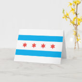 vlag van Chicago Kaart (Gele Bloem)