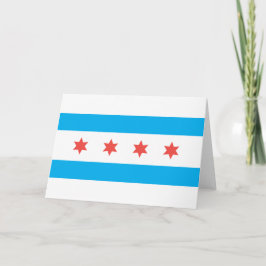 vlag van Chicago Kaart