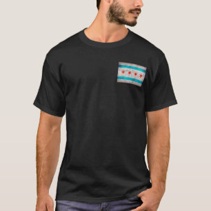 vlag van Chicago T-shirt