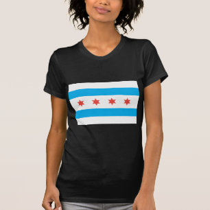 vlag van Chicago T-shirt