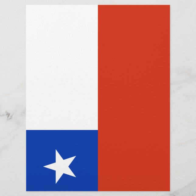 vlag van Chili (Voorkant)